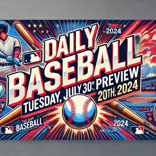mlb baseball daily preview